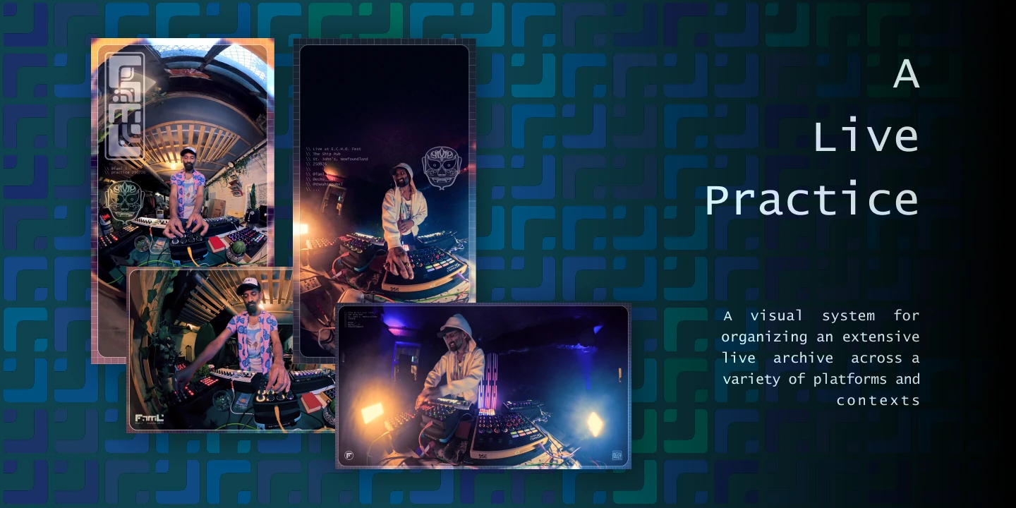 FamLi visual identity — Live Content I
